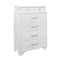 Global Furniture Usa Transitional Glam  Jordyn White Chest 1184 - alternate 4